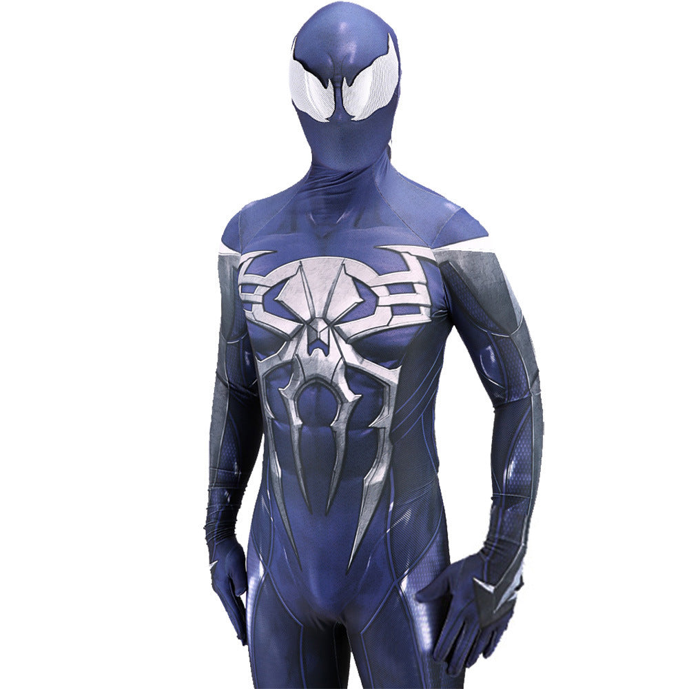 ps4 2099 spider man venom symbiote jumpsuits kids adult halloween bodysuit