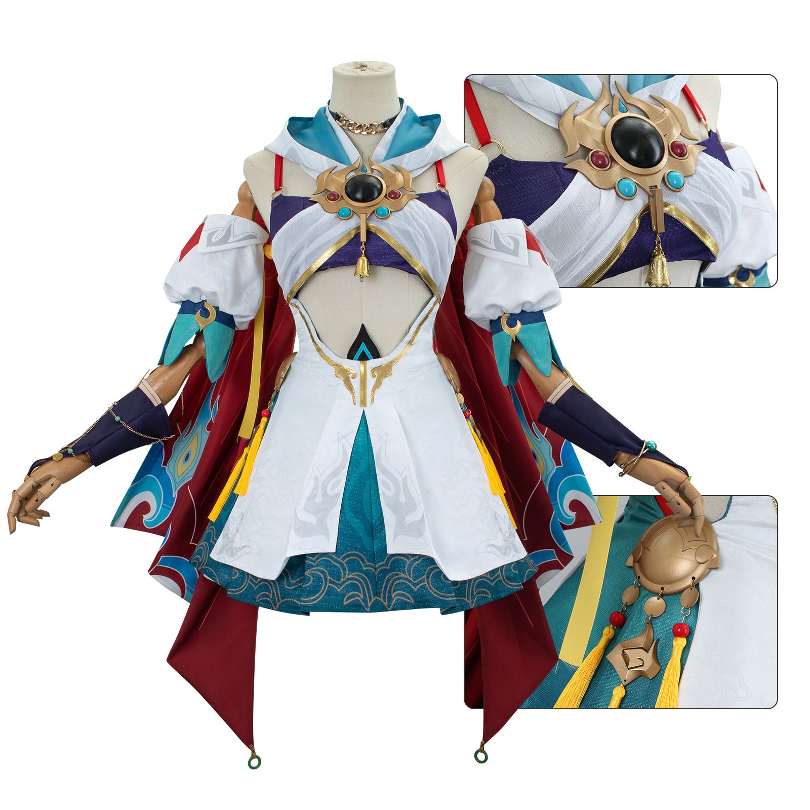 Honkai: Star Rail Flamewheel Eight Leaves Yunli Cosplay Costumes