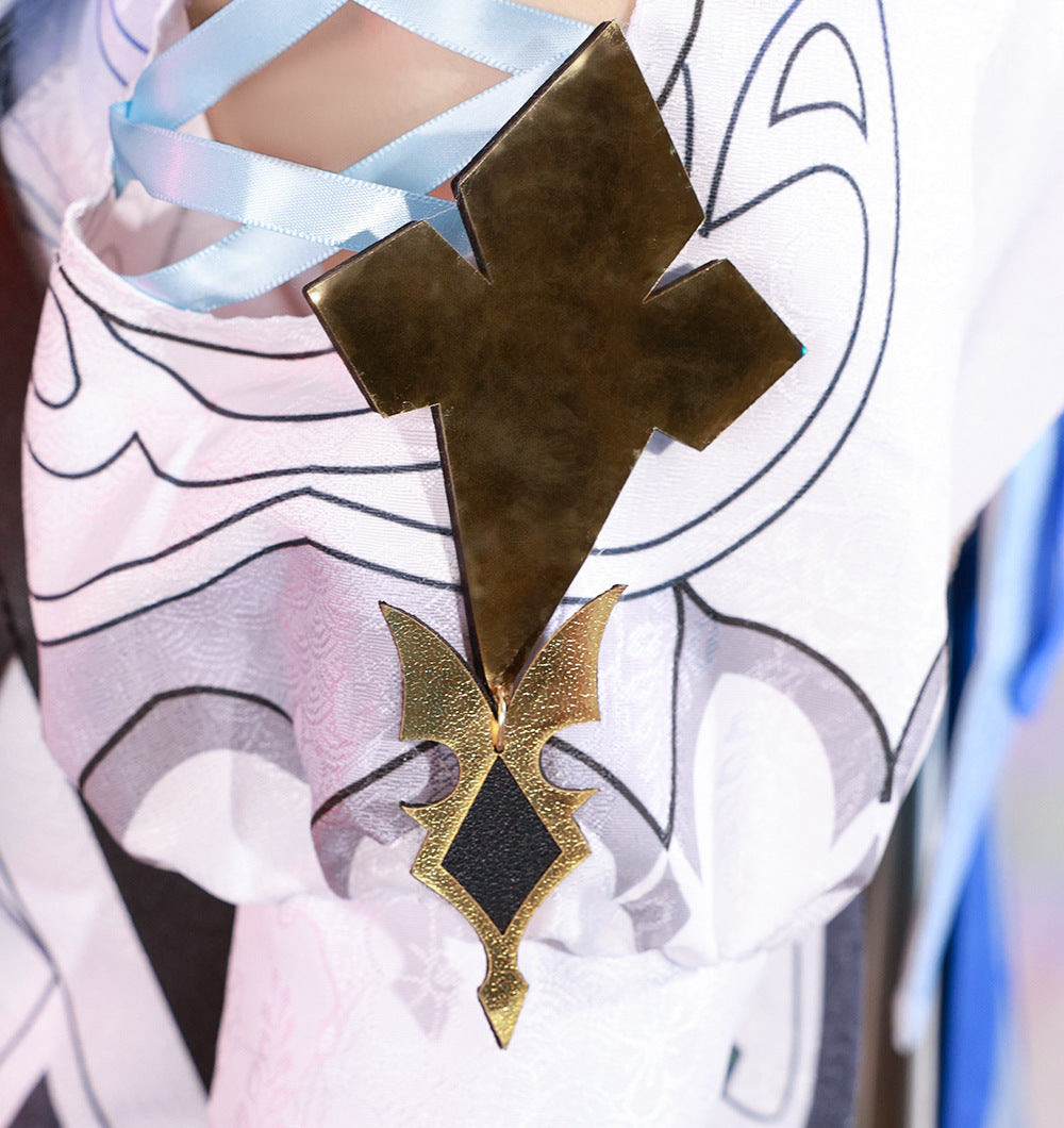Genshin Impact Eula Lawrence Full Set Cosplay Costume