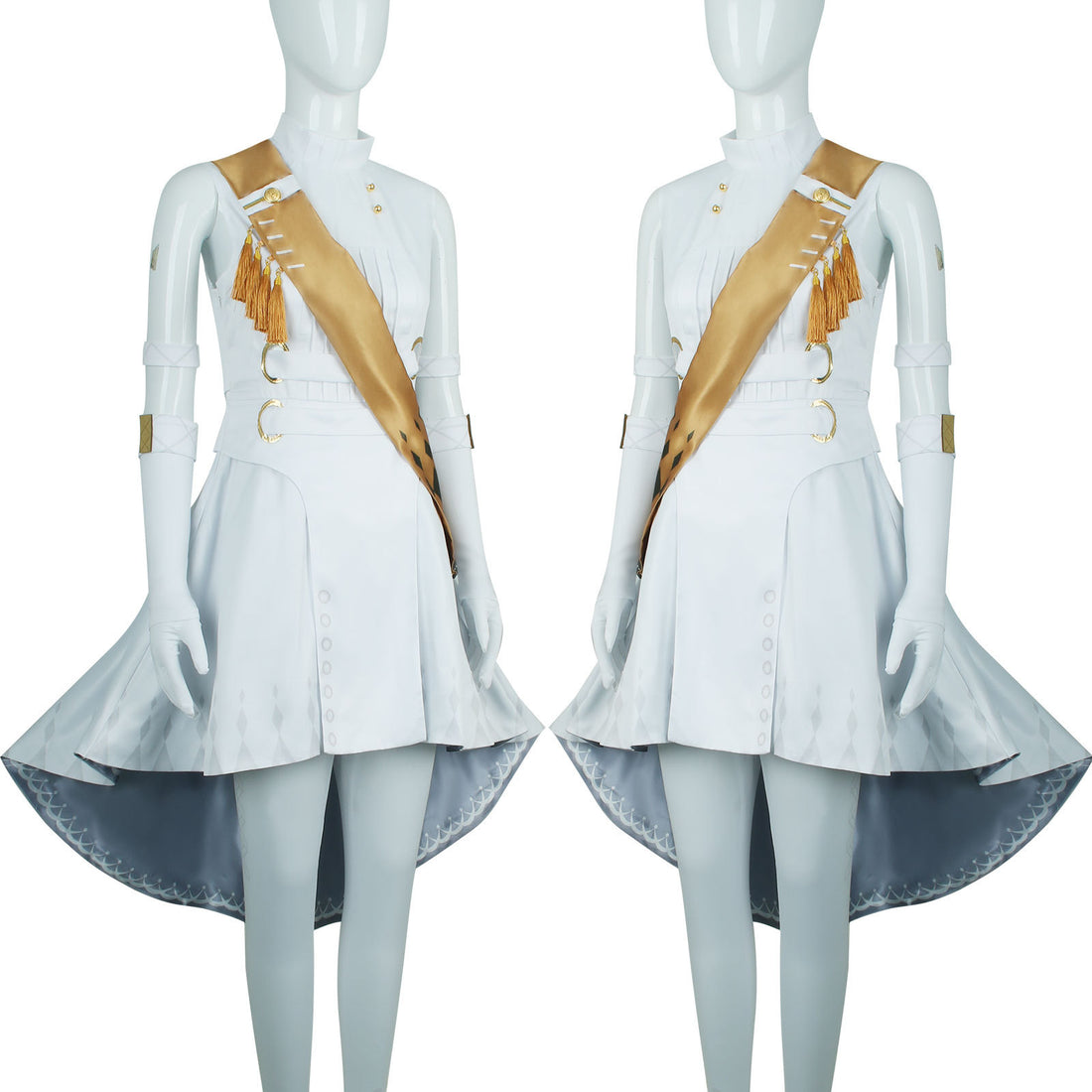 Game Reverse: 1999 Sonetto White Dress Cosplay Costumes