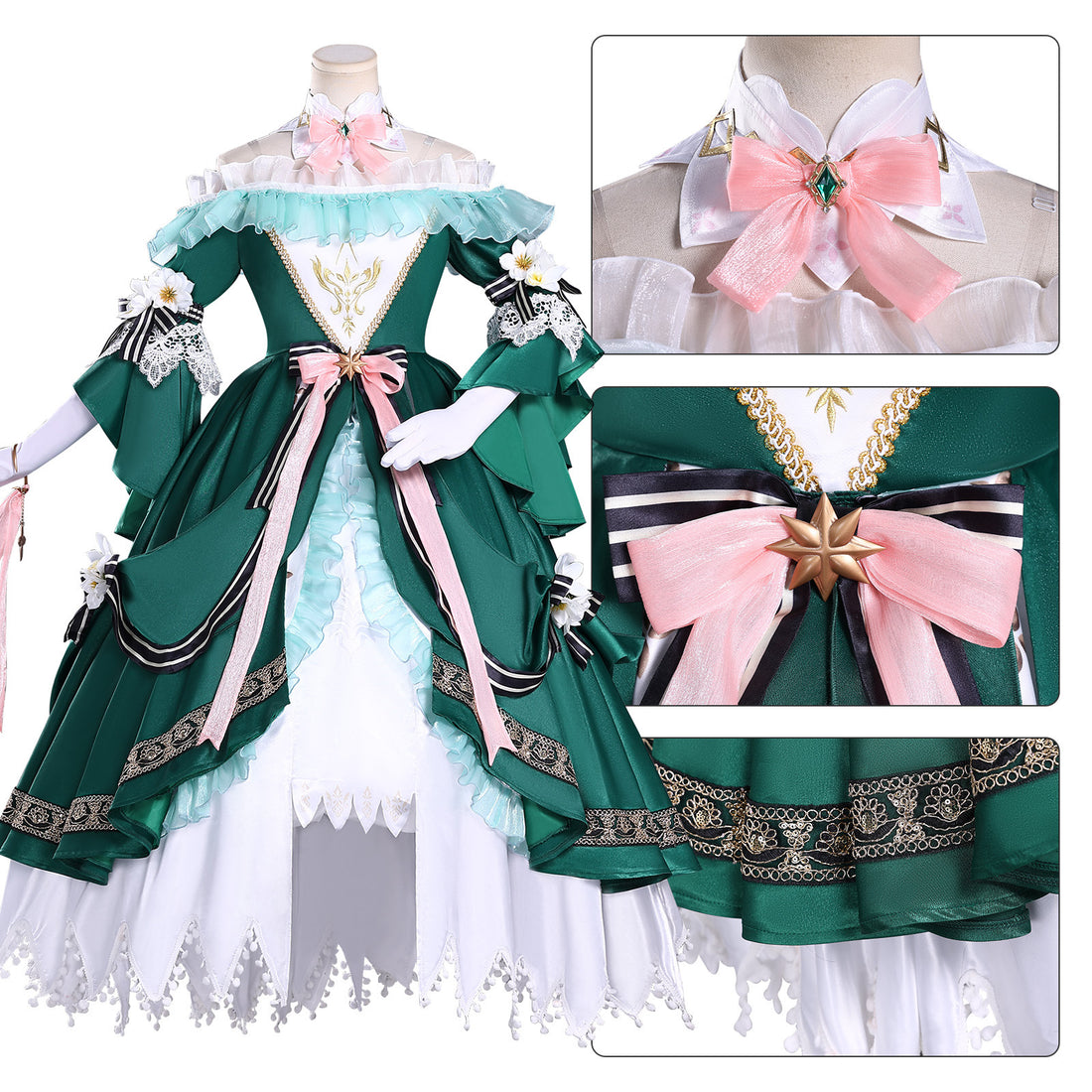 Game Honor of Kings Mage Xi Shi Dreamweaver Skin Cosplay Costumes
