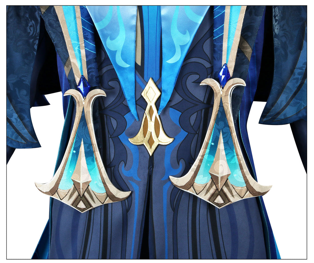 Genshin Impact Fontaine Judge Neuvillette Fullset Cosplay Costumes