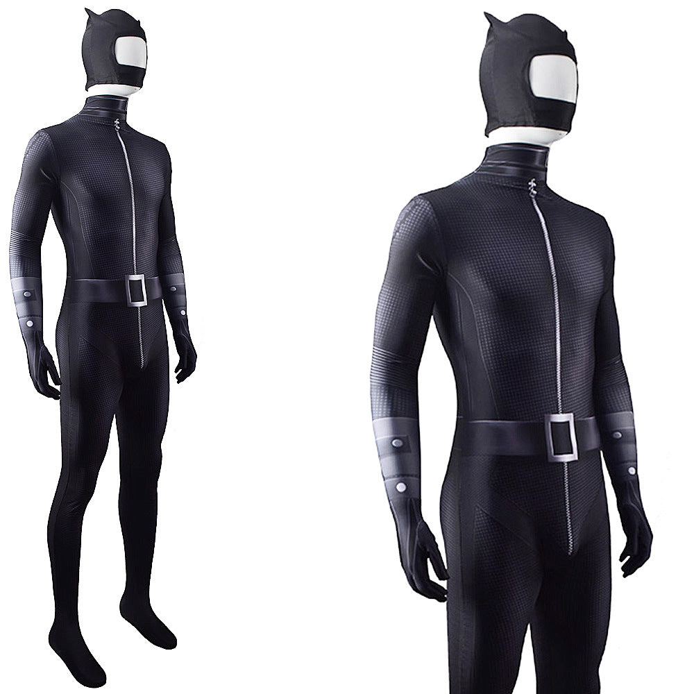 batman 2022 catwoman jumpsuits cosplay costume kids adult halloween bodysuit