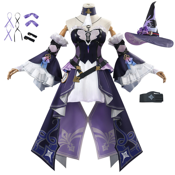 Game Honkai: Star Rail The Herta Fullset with Hat Cosplay Costumes