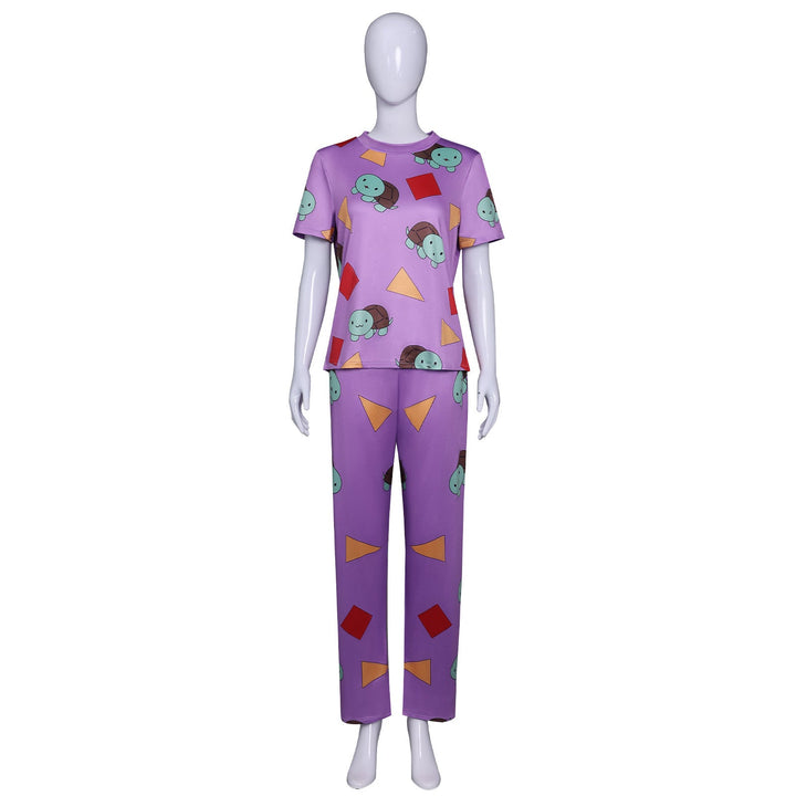 KPop Demon Hunters Zoey Loungewear Pajamas Fullset Cosplay Costumes