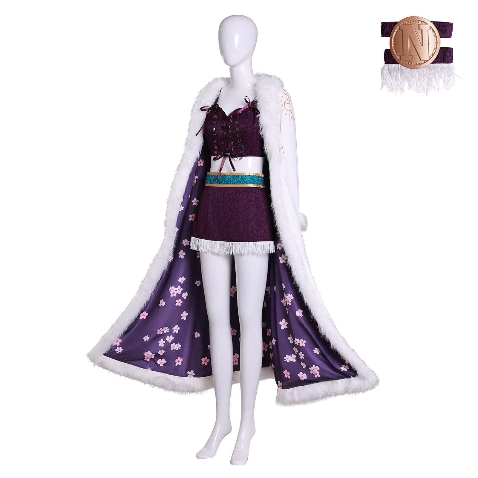 Navigation Nico Robin One Piece Live-Action Movie Cosplay Costumes