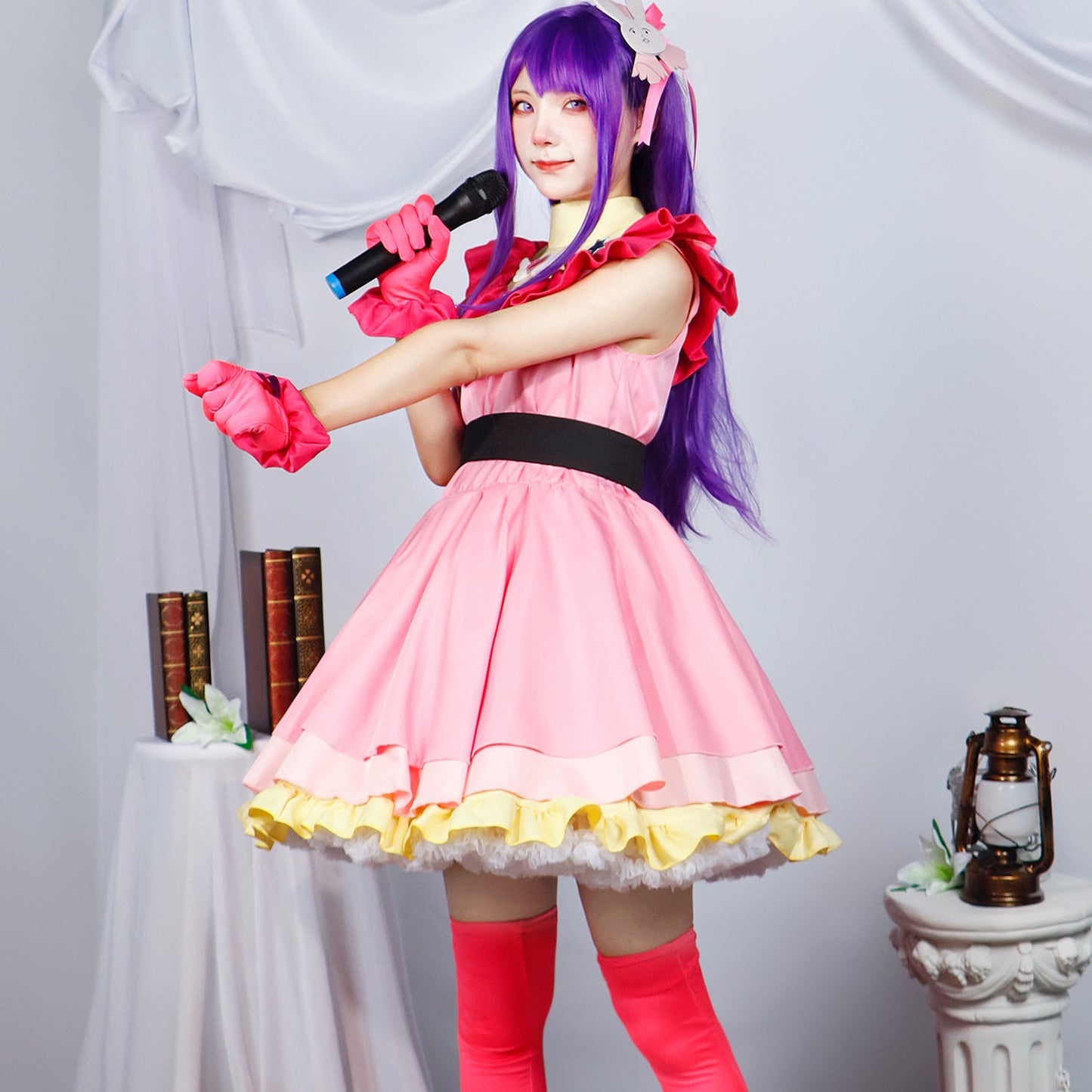 Oshi no Ko Hoshino Ai Adult Full Set Cosplay Costume