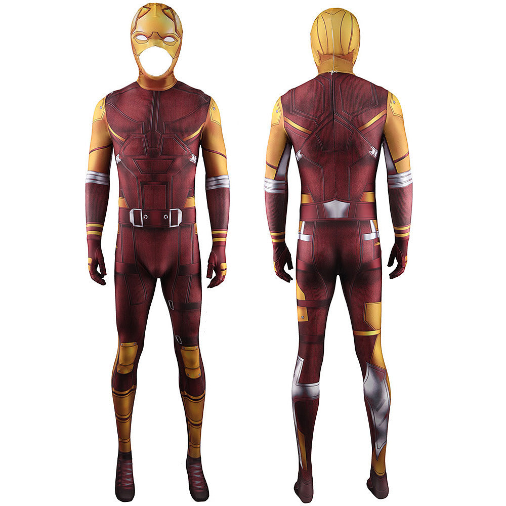 daredevil born again jumpsuits cosplay costume kids adult halloween bodysuit