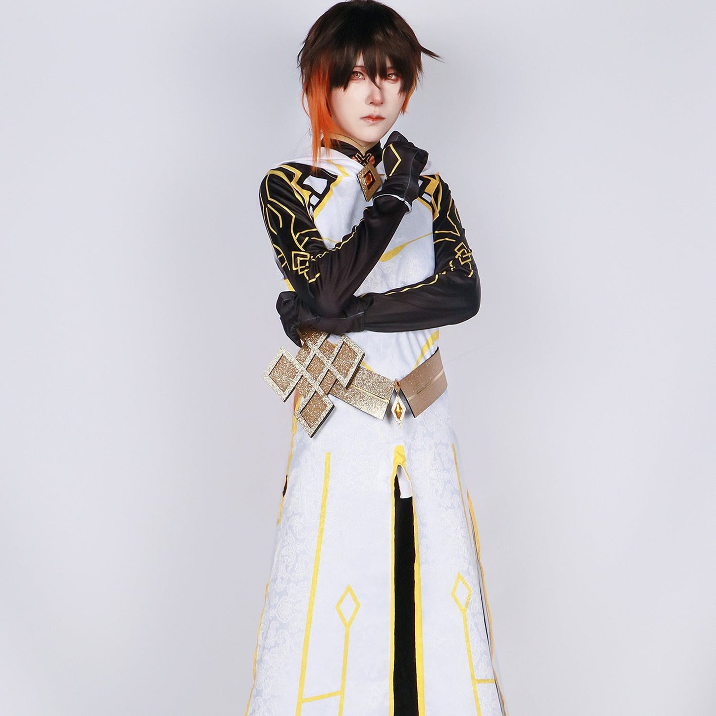 Genshin Impact Zhongli Morax Adult Full Set Cosplay Costume