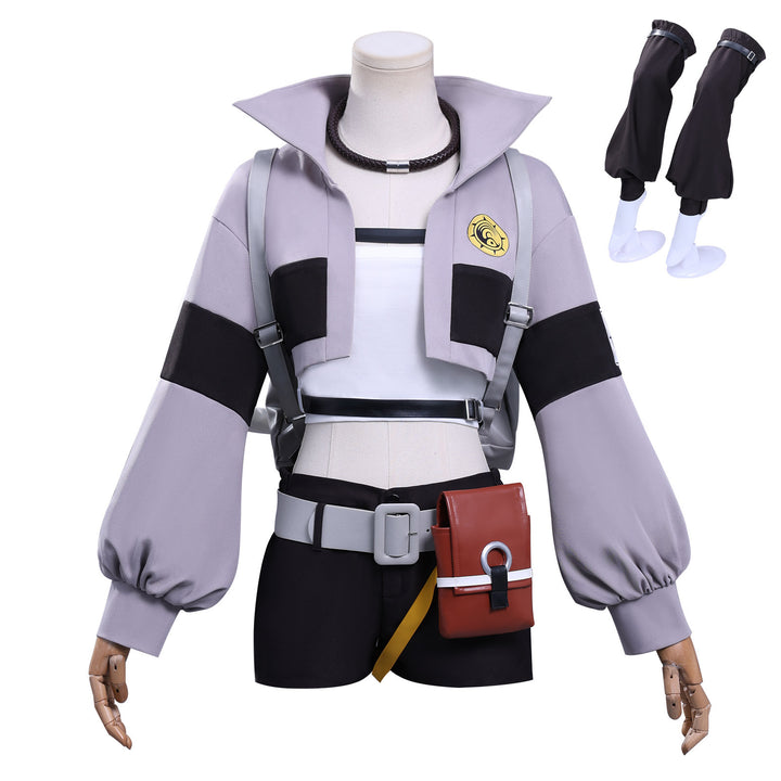 Comic Gachiakuta Liyou Halloween Full Set Stage Cosplay Costumes
