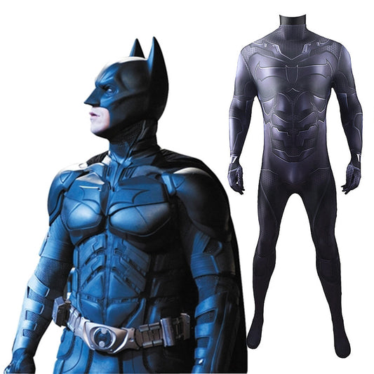 the dark knight batman jumpsuits cosplay costume kids adult halloween bodysuit