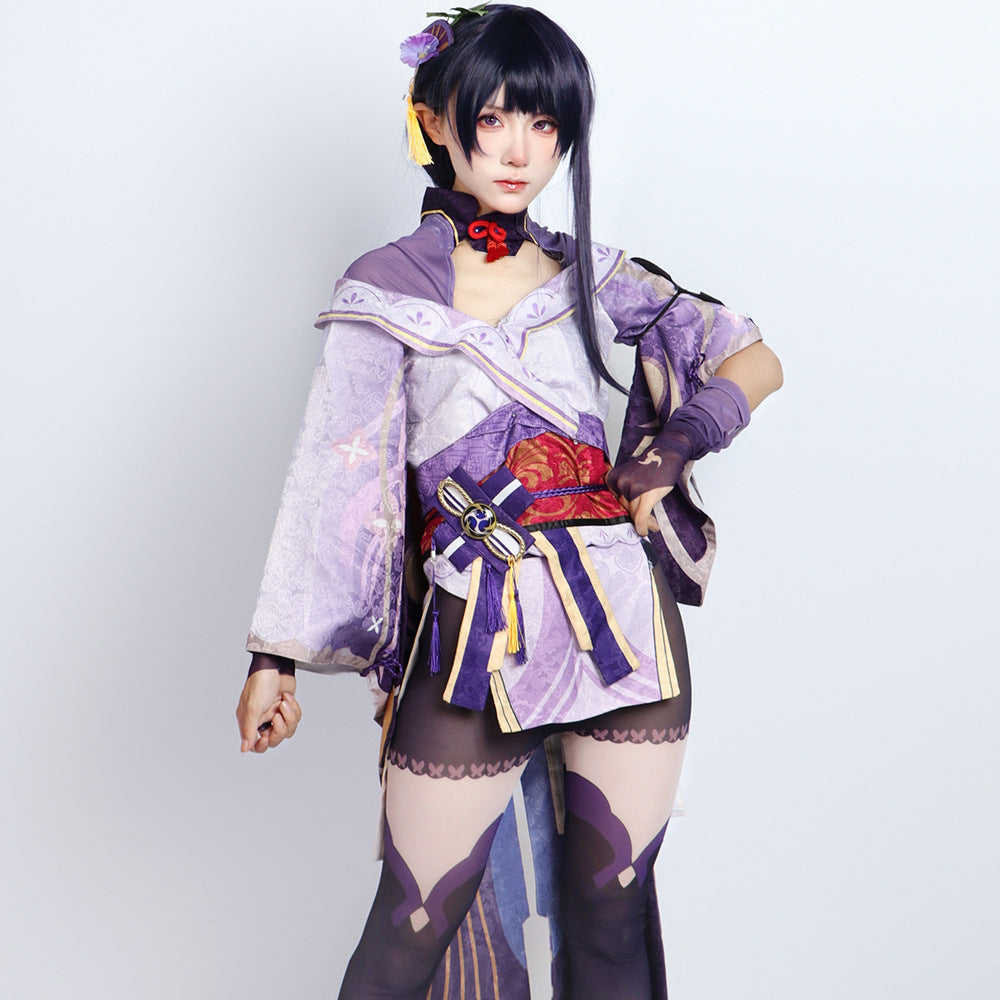 Genshin Impact Baal Raiden Shogun Adult Full Set Cosplay Costume