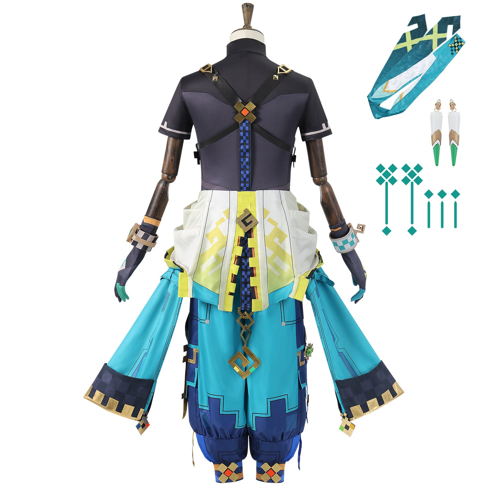 Game Genshin Impact Natlan Kinich New Rolo Fullset Cosplay Costumes