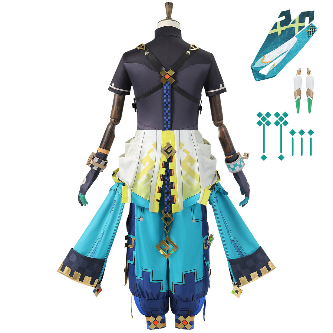 Game Genshin Impact Natlan Kinich New Rolo Fullset Cosplay Costumes