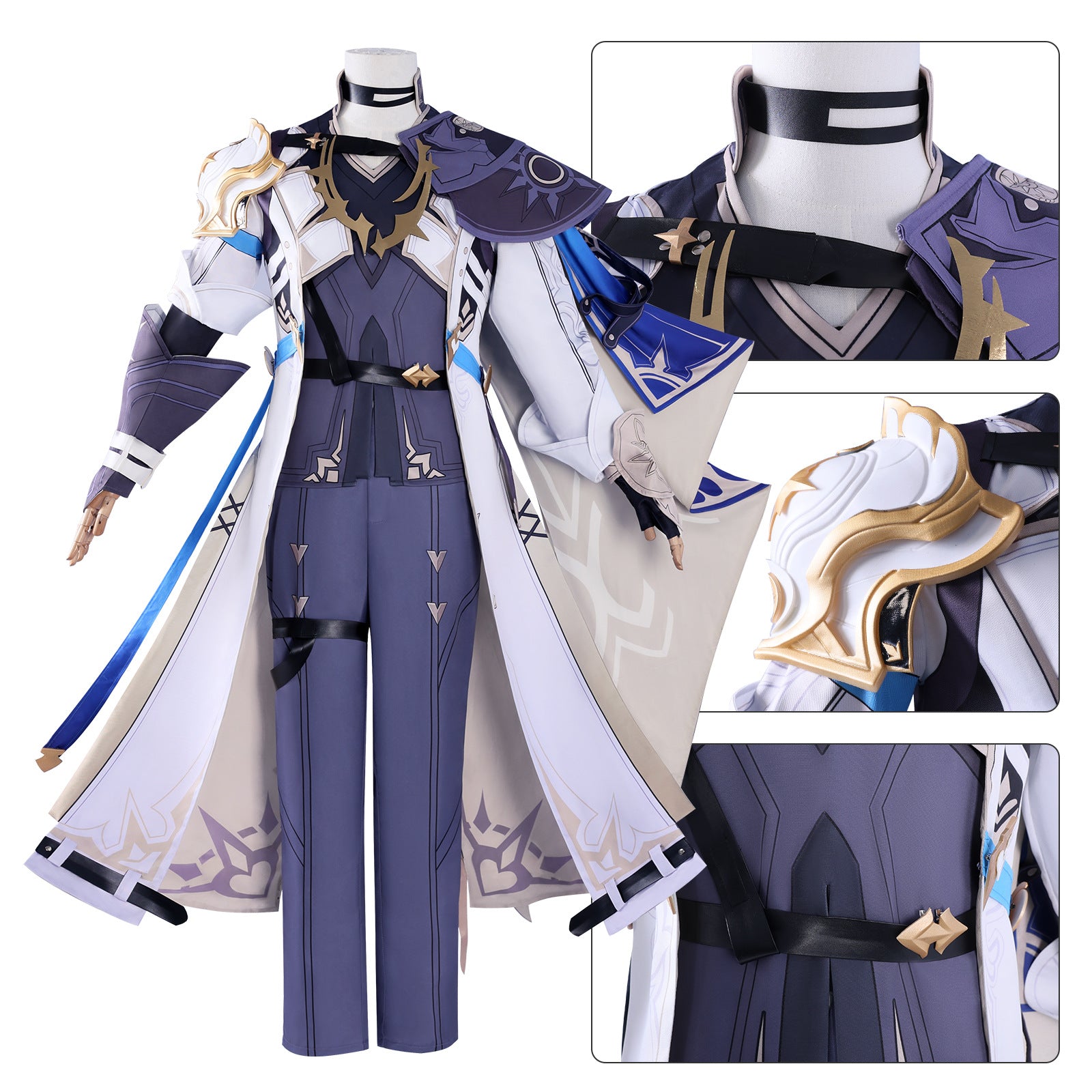 Game Honkai: Star Rail Savior Phainon Anaxa Mydei Cosplay Costumes