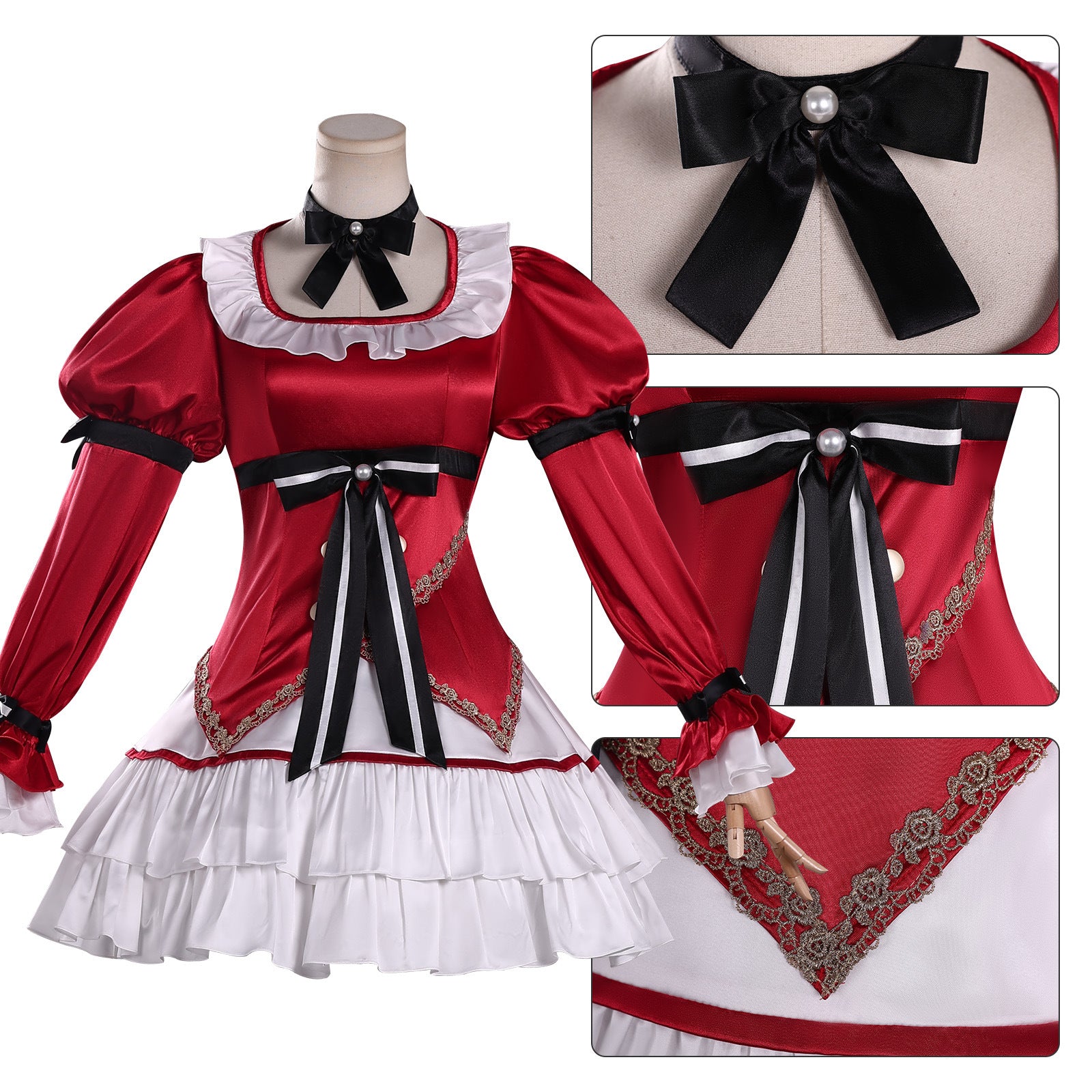 Game Identity V Emma Woods Gardener Dawn Suit Cosplay Costumes