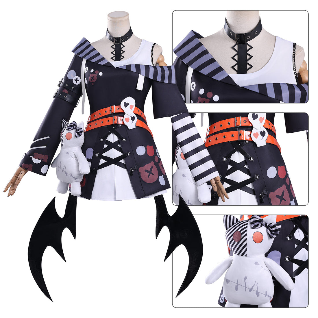 Magical Girl Witch Trials Sawatari Koko Full Set Cosplay Costumes