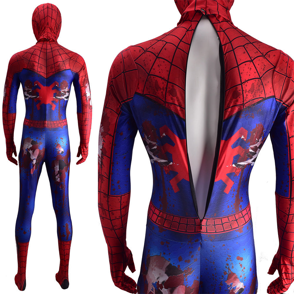 The Amazing Spider-man Jumpsuits Cosplay Costume Kids Adult Halloween Bodysuit