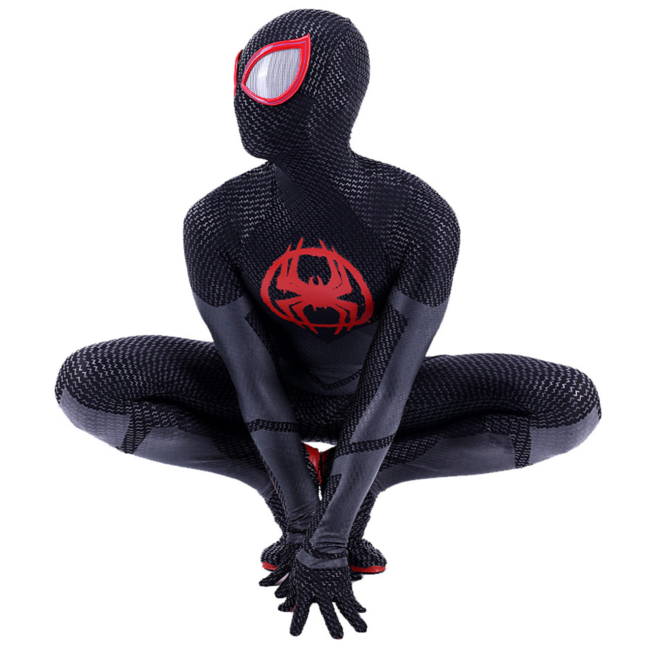 miles morales spider man across the spider verse jumpsuits costume bodysuit