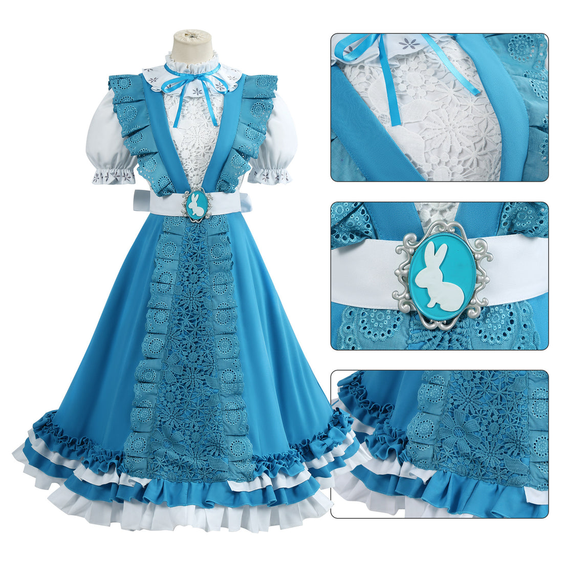 Identity V Journalist Alice DeRoss Alice in The Dream Cosplay Costumes