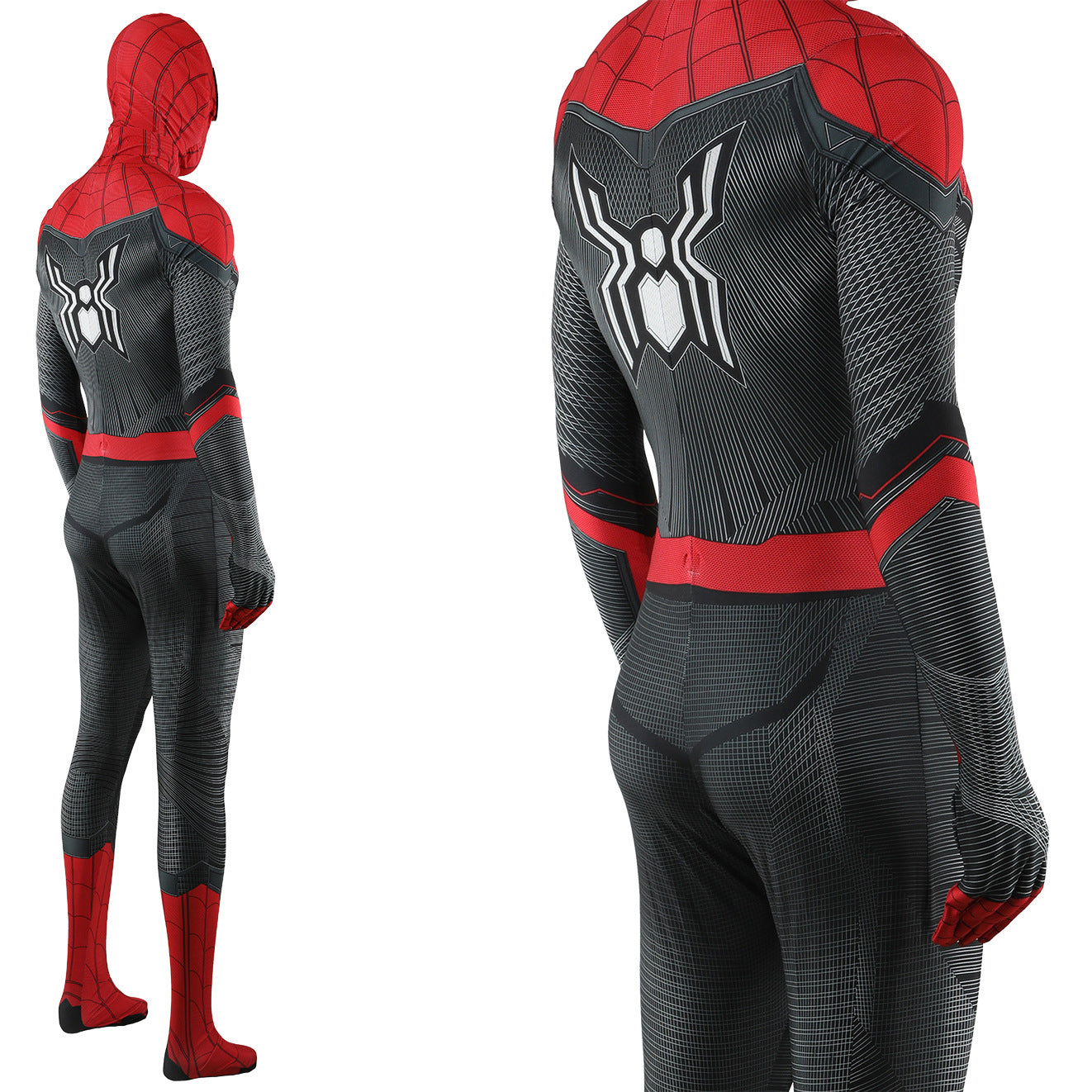 Far From Home Spider-Man Jumpsuits Cosplay Costume Kids Adult Halloween Bodysuit - coscrew