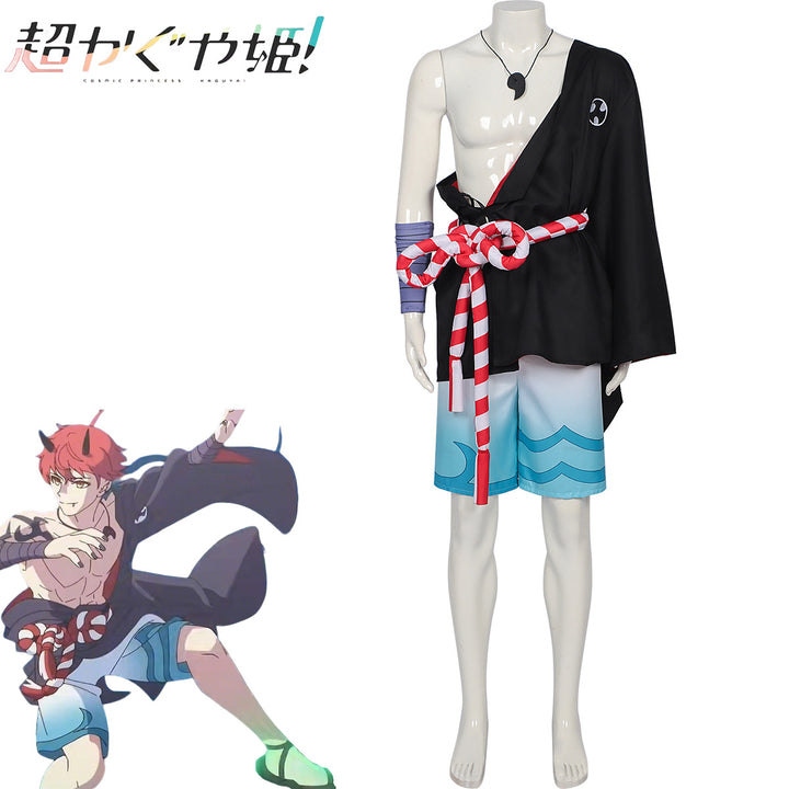 Cosmic Princess Kaguya! Mikado Akira Swimsuit Cosplay Costumes