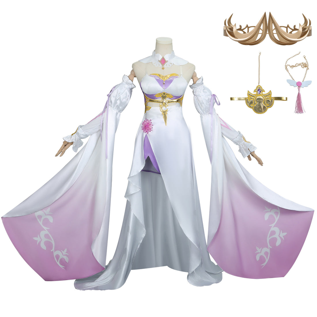 Game Honkai Impact 3 Elysia Angel Returns Fullset Cosplay Costumes