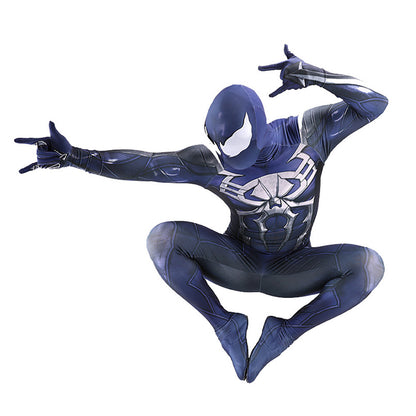 ps4 2099 spider man venom symbiote jumpsuits kids adult halloween bodysuit