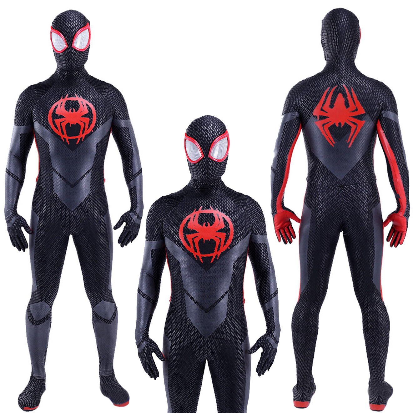 Miles Morales Spider-man Across the Spider-verse Jumpsuits Costume Bo ...