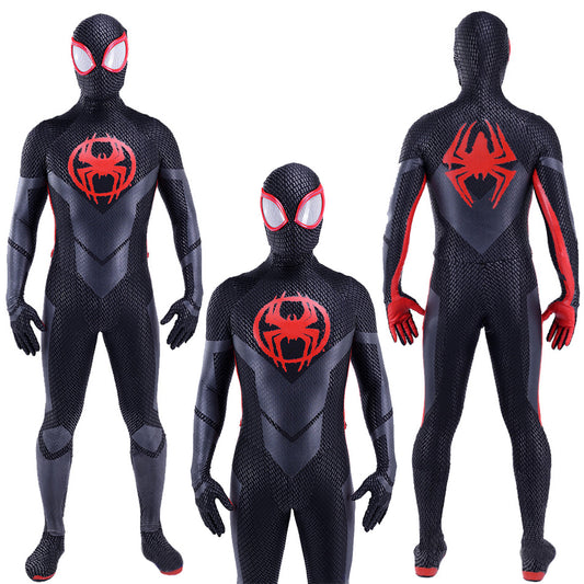 miles morales spider man across the spider verse jumpsuits costume bodysuit