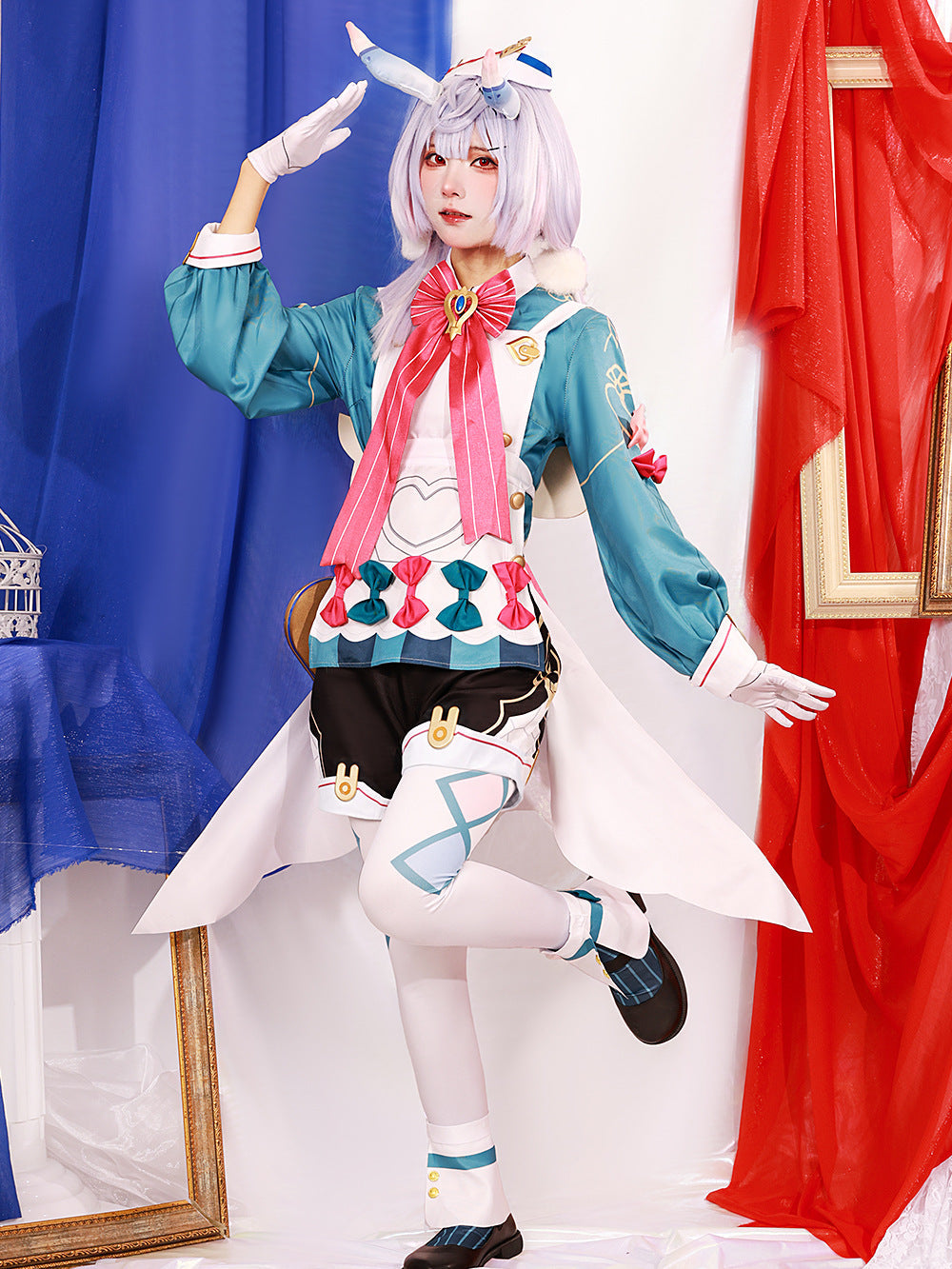 Genshin Impact Fontaine Sigewinne Full Set Cosplay Costume