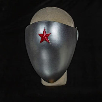 atomic heart twins robot dixie cosplay prop mask