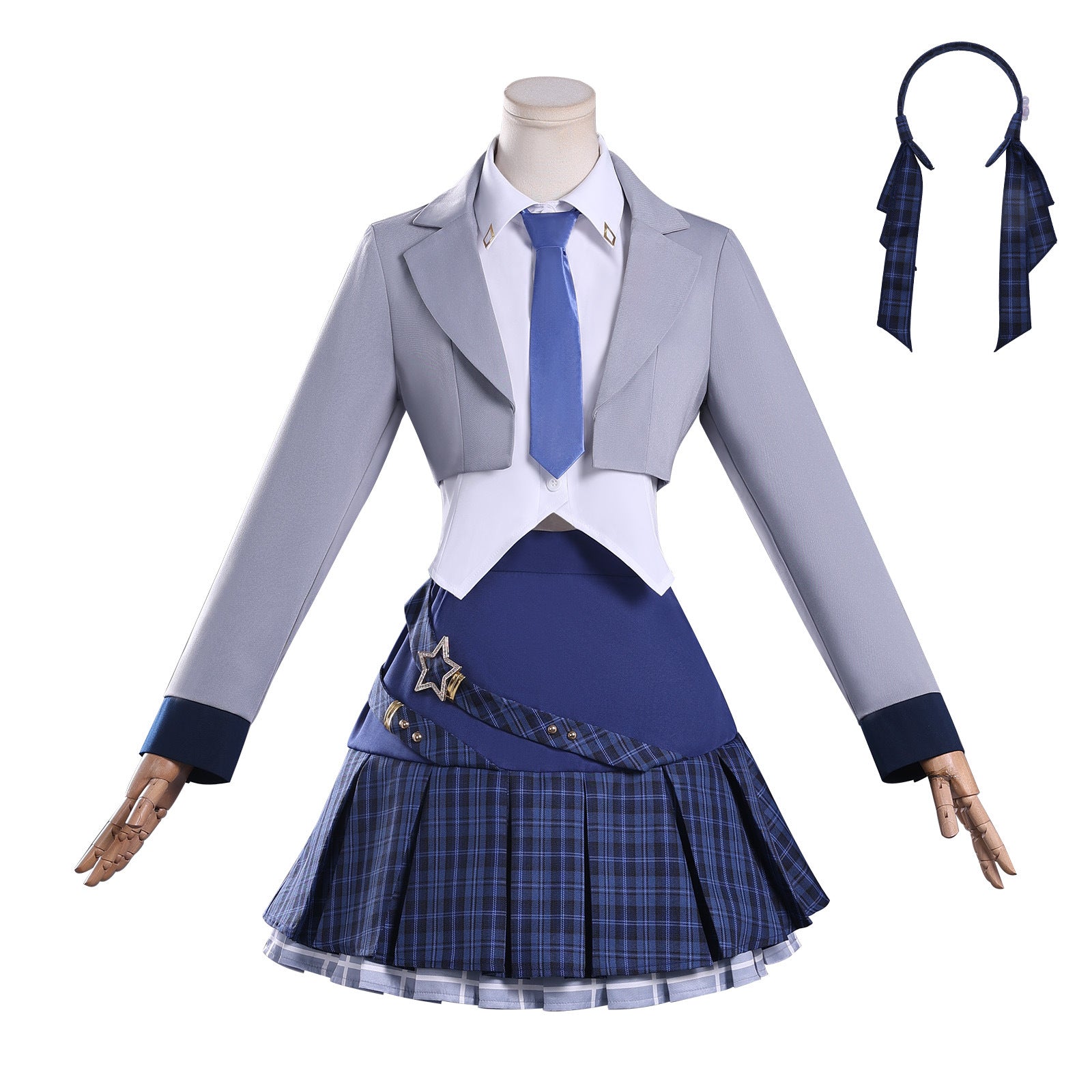 Game Honor of Kings STARY Dolia Xi Shi JK Uniform Cosplay Costumes