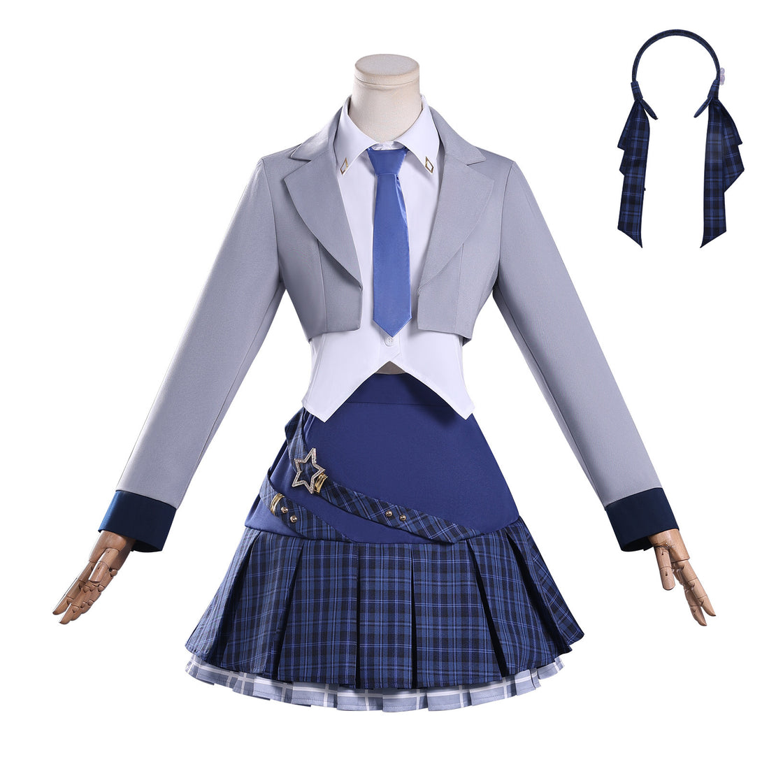 Game Honor of Kings STARY Dolia Xi Shi JK Uniform Cosplay Costumes