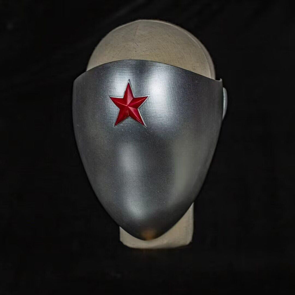 atomic heart twins robot dixie cosplay prop mask