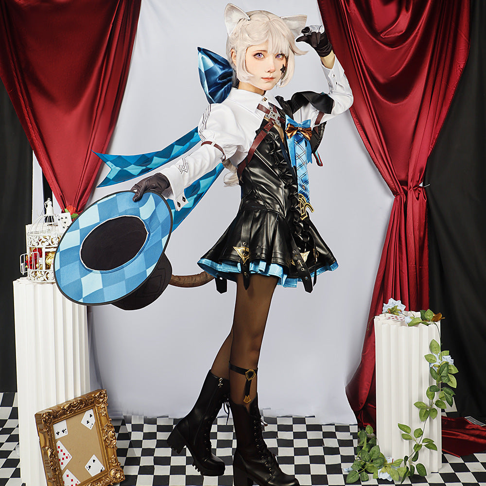 Genshin Impact Fontaine Lynette Lyney Full Set Cosplay Costume