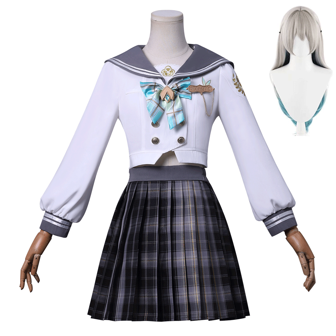 Honkai: Star Rail Firefly Springtime Greetings JK Uniform Cosplay Costumes