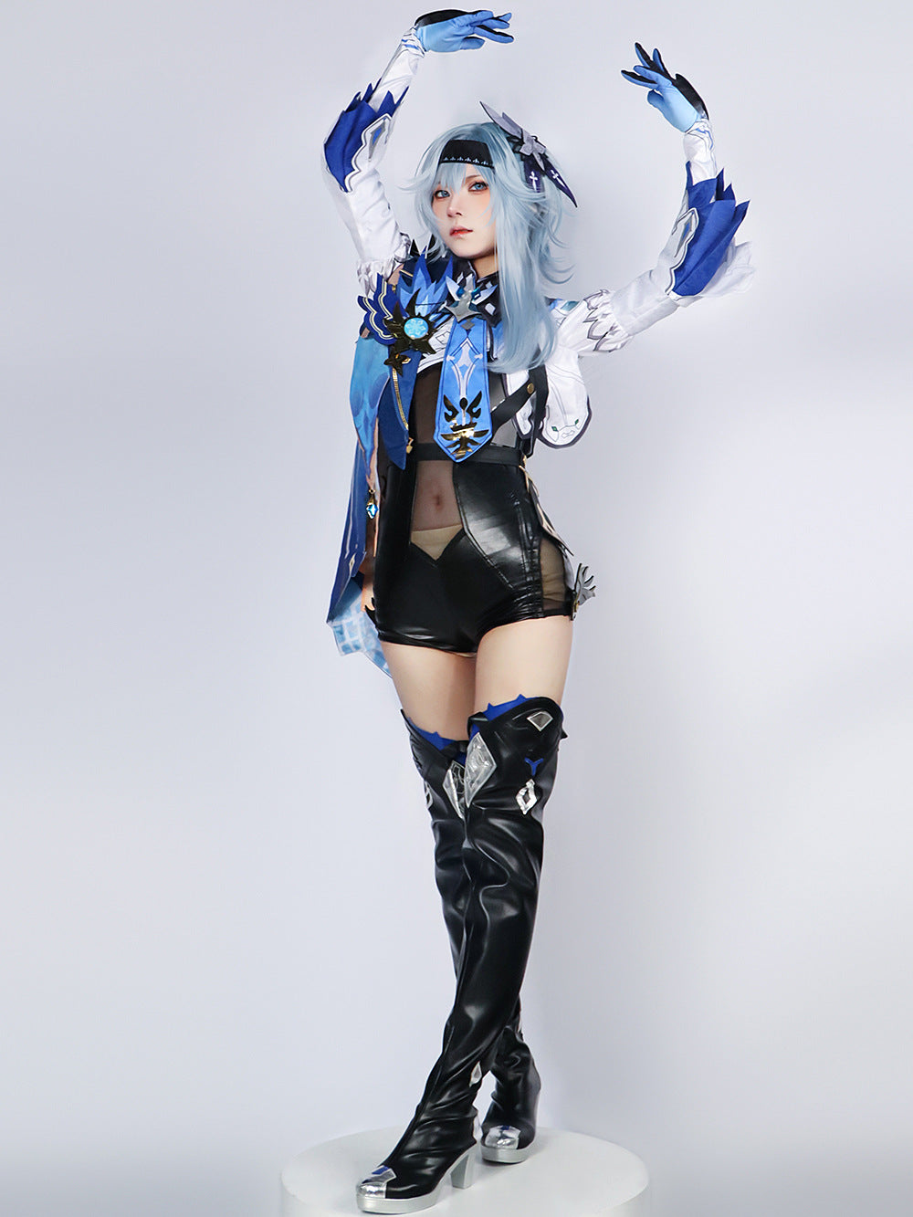 Genshin Impact Eula Lawrence Full Set Cosplay Costume