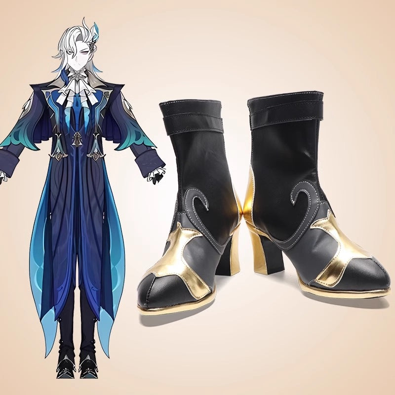 Genshin Impact Fontaine Judge Neuvillette Fullset Cosplay Costumes