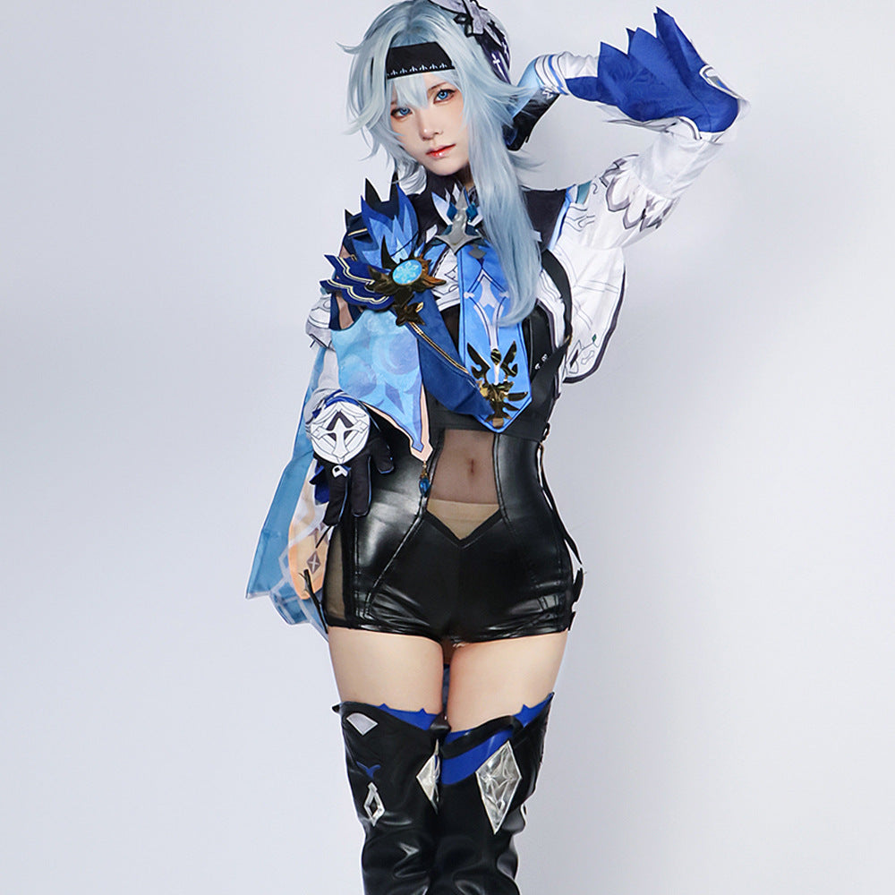 Genshin Impact Eula Lawrence Full Set Cosplay Costume