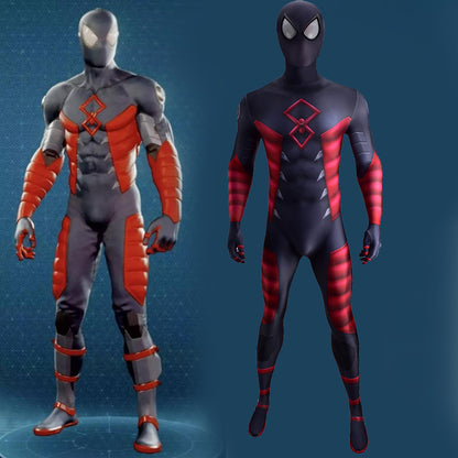 PS4 Spider-Man Electro-Proof Suit Jumpsuits Costume Kids Adult Halloween Bodysuit
