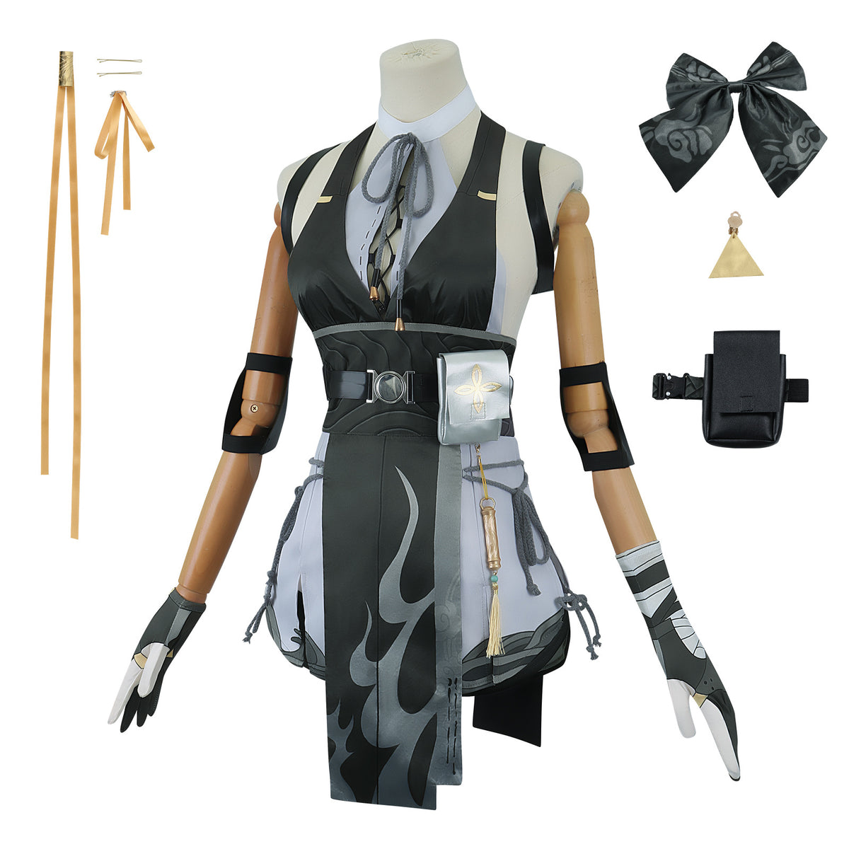 Game Wuthering Waves Rover Yangyang Chixia Full Set Cosplay Costumes ...