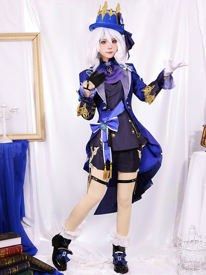 Genshin Impact Black Furina Focalors Full Set Cosplay Costume