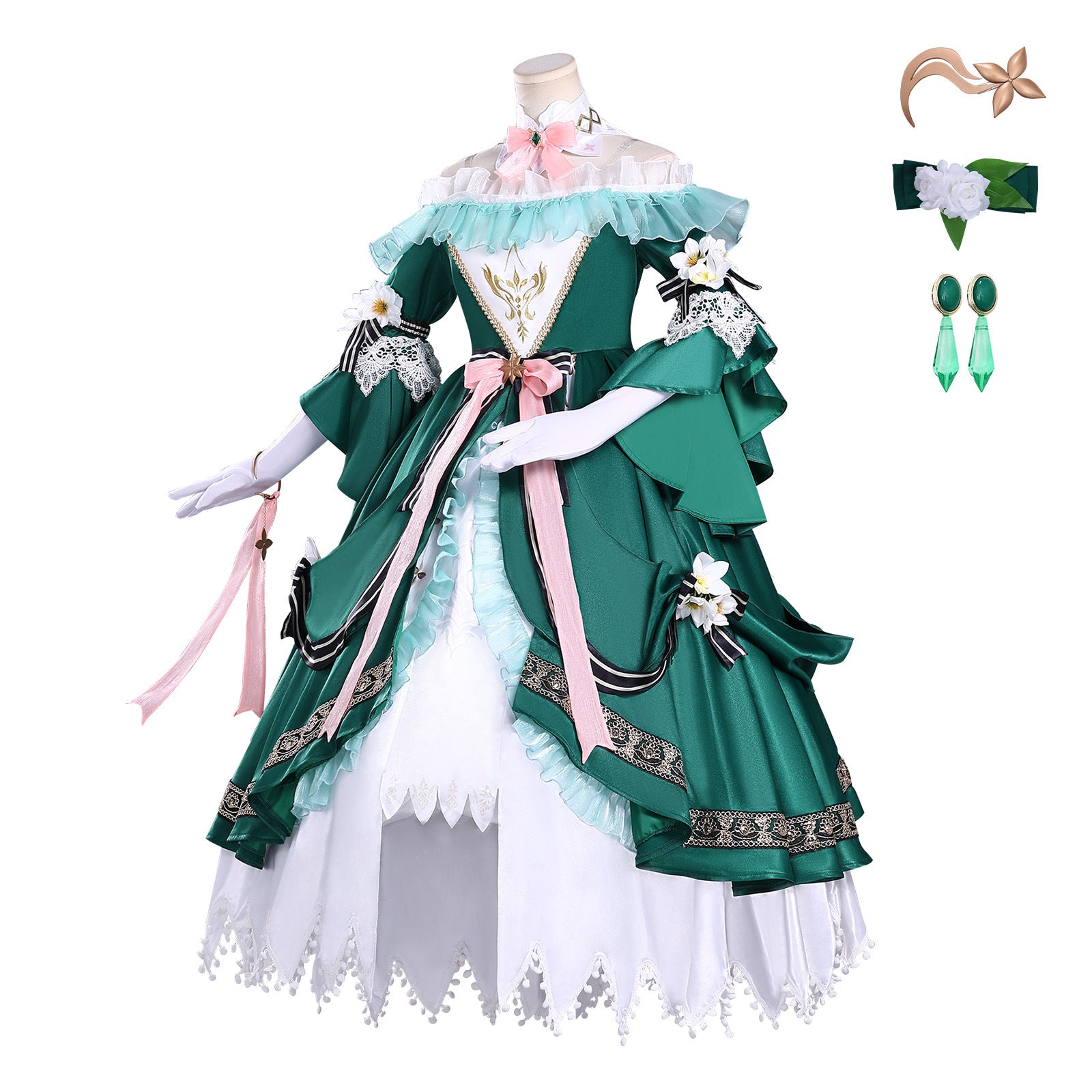 Game Honor of Kings Mage Xi Shi Dreamweaver Skin Cosplay Costumes