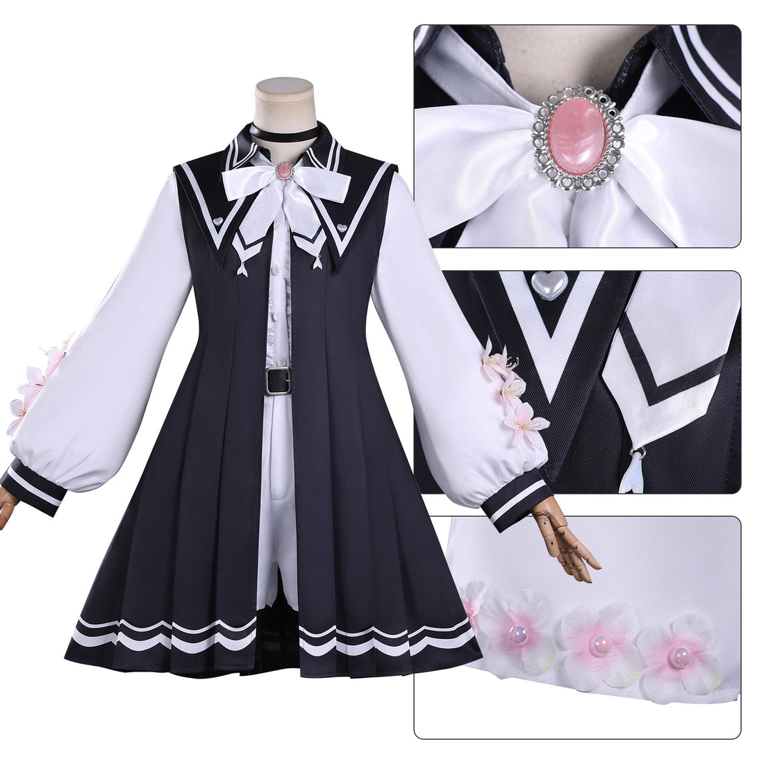 Magical Girl Witch Trials Sakuraba Ema Full Set Cosplay Costumes