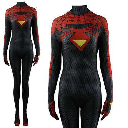 Spider-Woman Spiderman Jumpsuits Cosplay Costume Kids Adult Halloween Bodysuit - coscrew