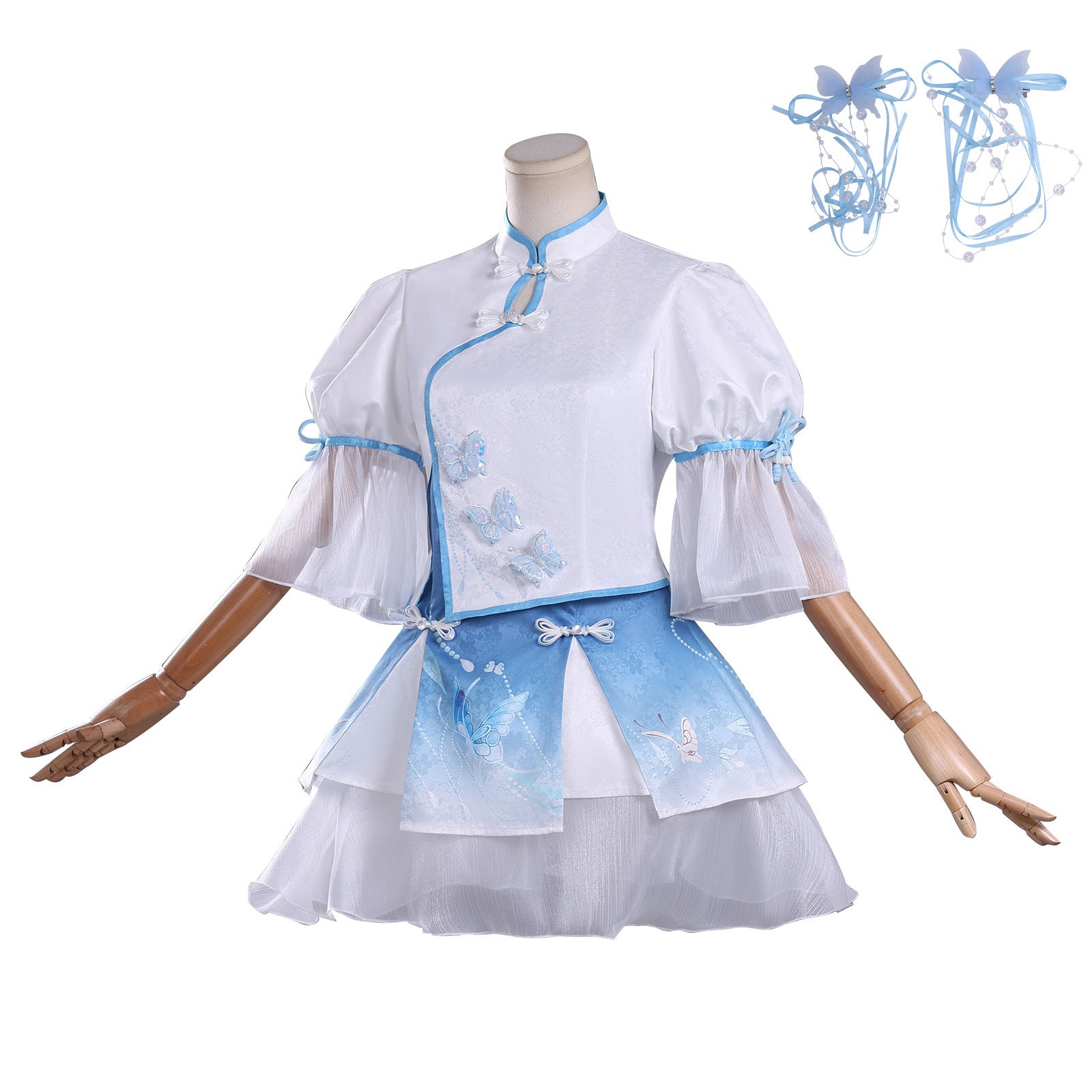 Naraka: Bladepoint Lannie Autumn Overture: Floating Cloud Costumes