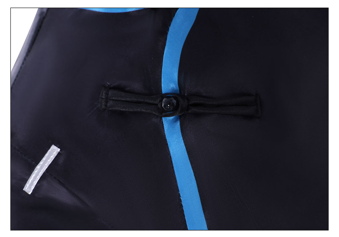 Identity V Antiquarian Qi Shiyi Blue Flame Cheongsam Cosplay Costumes