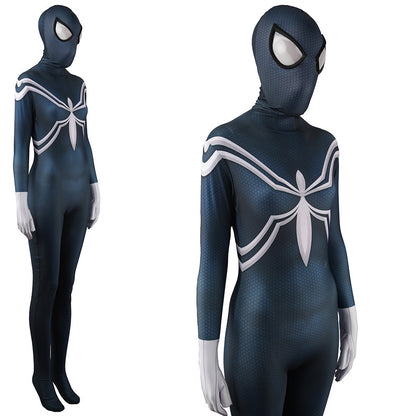 Spider Mayday Symbiote Spiderman Jumpsuits Cosplay Costume Kids Adult Halloween Bodysuit - coscrew