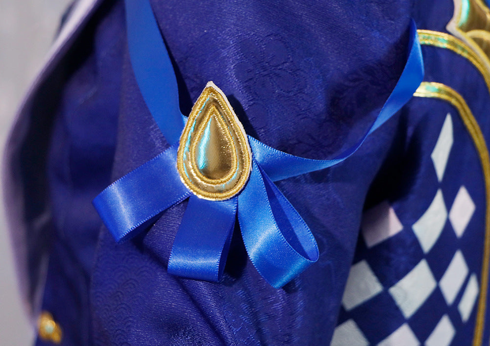 Genshin Impact White Furina Focalors Full Set Cosplay Costume